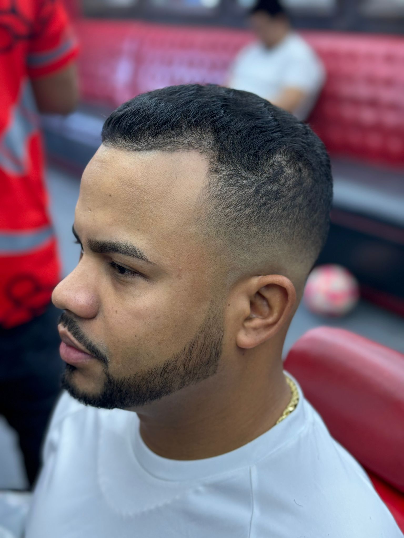 Skin fade — sharp blend